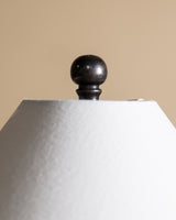 Art Nouveau Ginkgo Pewter Table Lamp, Germany, 1910s