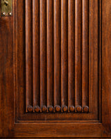 Art Deco Walnut Cabinet Manner of Charles Dudouyt, France, 1940s