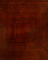 92" Mahogany & Bronze Pillar Mount Sideboard Manner of Andre Arbus, France, 1950's