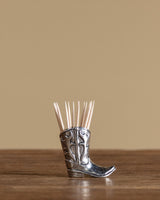 Pewter Boot Toothpick Holder