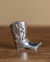 Pewter Boot Toothpick Holder