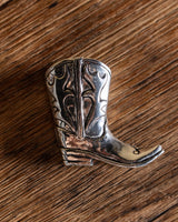 Pewter Boot Toothpick Holder