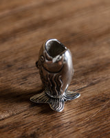 Pewter Fish Toothpick Holder