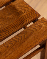 Set of 6 "Razor Blade" Oak Chairs, Attributed to Henning Kjaernulf, 1960's