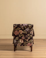 Pair of Jindrich Halabala Lounge Chairs in Rich Floral, 1940's
