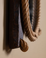Rope Wrapped Porthole Mirror, France, 1970s