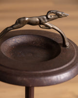 Art Deco Greyhound Ashtray Stand, United States, 1930s