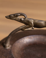 Art Deco Greyhound Ashtray Stand, United States, 1930s