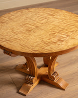 Art Deco Mahogany Occasional Table, France, 1930s