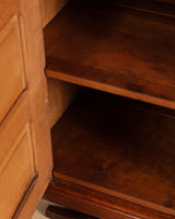Art Deco Geometric Oak Sideboard Manner of Charles Dudouyt, France, 1940's