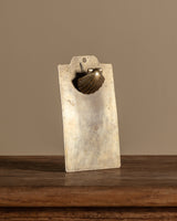 Brass Shell Clipboard, France, Mid-20th Century