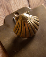 Brass Shell Clipboard, France, Mid-20th Century