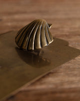 Brass Shell Clipboard, France, Mid-20th Century