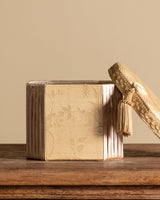 Silk Tassel Decorative Box, Europe, Mid-20th Century