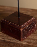 Antler on Wood Stand, American, Mid-20th Century
