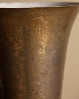 Art Deco Bronze Lamp by Genet & Michon, 1920s