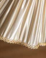 Swedish Pleated Shade Floor Lamp, Sweden, 1950s