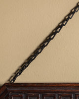 Carved Wood Greek Key Beveled Mirror, America, 1930's
