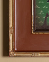 "Zebra Study No. 3" Mixed Media on Wood Panel, 2026
