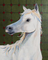 "Anjos" Mixed Media on Wood Panel by Roger, 2026