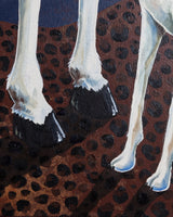 "Anjos" Mixed Media on Wood Panel by Roger, 2026