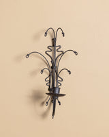 Abstract Wire Wall Candle Holder, France, Late 20th Century