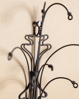 Abstract Wire Wall Candle Holder, France, Late 20th Century