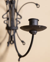 Abstract Wire Wall Candle Holder, France, Late 20th Century