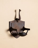 Iron Swivel Candle Holder, Spain, Mid-20th Century