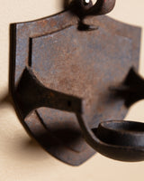 Iron Swivel Candle Holder, Spain, Mid-20th Century