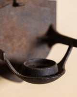 Iron Swivel Candle Holder, Spain, Mid-20th Century
