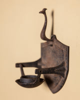 Iron Swivel Candle Holder, Spain, Mid-20th Century
