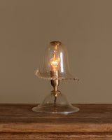Murano Glass & Brass Table Lamp by La Murrina, Italy, 1980s