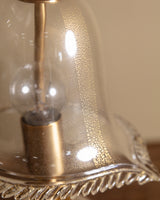 Murano Glass & Brass Table Lamp by La Murrina, Italy, 1980s