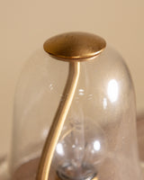 Murano Glass & Brass Table Lamp by La Murrina, Italy, 1980s