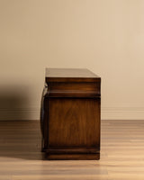 Art Deco Style Mahogany Three-Door Sideboard, France, 1950's