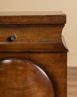 Art Deco Style Mahogany Three-Door Sideboard, France, 1950's