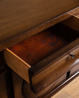Art Deco Style Mahogany Three-Door Sideboard, France, 1950's