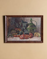 Impressionist Tomato Still Life Oil Painting, Austria, 19th Century