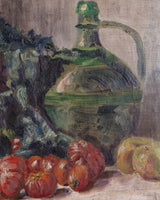 Impressionist Tomato Still Life Oil Painting, Austria, 19th Century