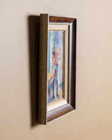 Expressionist Oil Painting by Albert Terken, Belgian School, 1963