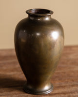 Classic Japanese Bronze Vase, 1950s