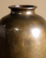 Classic Japanese Bronze Vase, 1950s