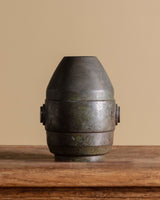 Modernist Lidded Bronze Vessel, Japan, 1950s