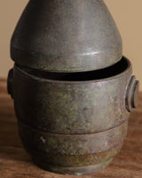 Modernist Lidded Bronze Vessel, Japan, 1950s