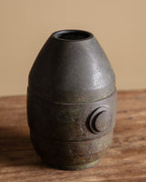 Modernist Lidded Bronze Vessel, Japan, 1950s