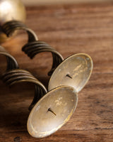 Spiral Brass Candle Holders, 1960s (Pair)