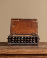 Tramp Art Crown of Thorns Box, Europe, 19th Century