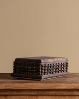 Tramp Art Crown of Thorns Box, Europe, 19th Century