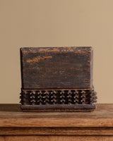 Tramp Art Crown of Thorns Box, Europe, 19th Century